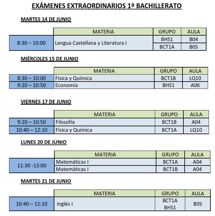 EXAMENES EXTRAORDINARIOS 1BACHILLERATO 001